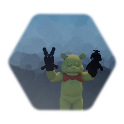 Golden puppettery toy freddy