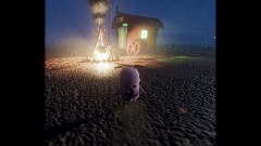 Courage exterior Shirley y Mad Dog