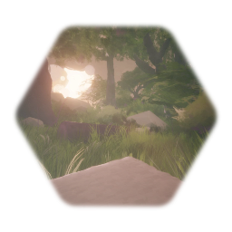 At the forest's edge