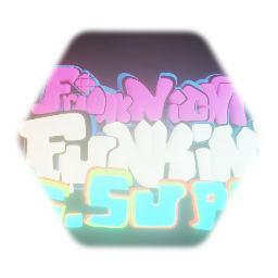 Friday Night Funkin'Vs. SuperSonic Logo