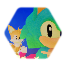 Sonic & Tails (Chaotix Physics)