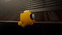 Me walking in the hallways ( among us version )