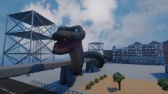 Manda Train Track Scene (Semi-Interactable)