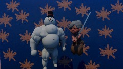 Snowman VS Lady (Gone Wrong)