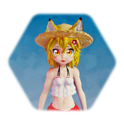 Beach vacation senko-san