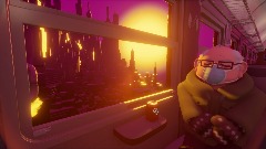 Bernie Through the Synthwave