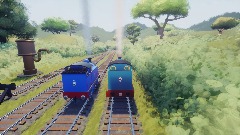 Simple Railway Set but Thomas is there