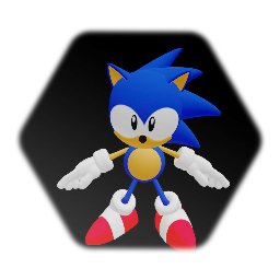 Stylised Junio Sonic Model