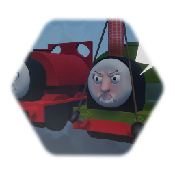 Peter Sam the Grumpy Engine