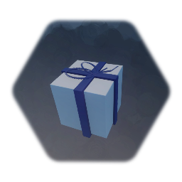 white gift - christmas present - package