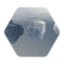 Snow Covered Rocks 3