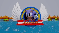 Sonic title screen