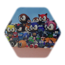 the Segasonic Bros Christmas movie DVD Menu