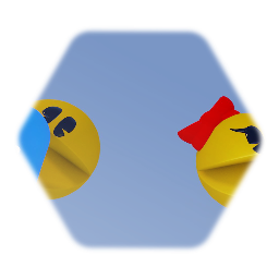 Classic Pac-Man And Classic Ms. Pac-Man Models