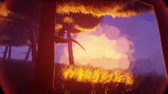 Bird sunset