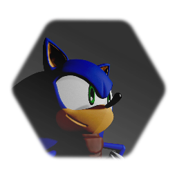 Sonic the Hedgehog Boom version CGI Model