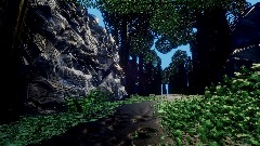Realistic forest visual