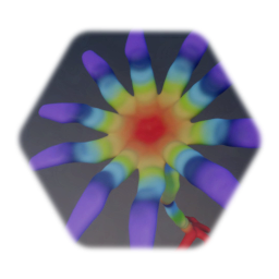 Rainbow flower