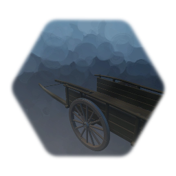 Wooden cart