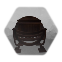 Antique Fireplace Grate