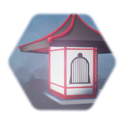 Japanese Hut (Red & White)