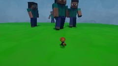 Minecraft Steve enemy 2