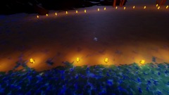 Community Asset 002 - Fight Stage - Beach at Night (WIP)