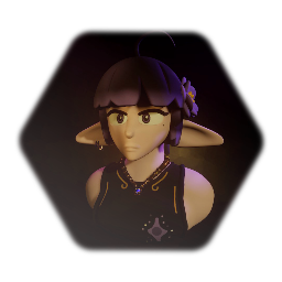 A Very Stylized Onyx Bust