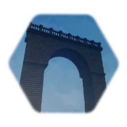 Narrow gothic bridge