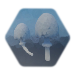 White mushrooms