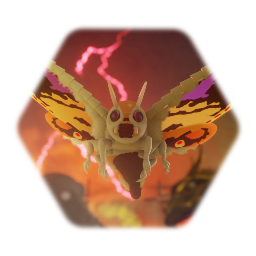 Cartoon Mothra