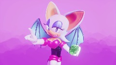 Rouge the bat render