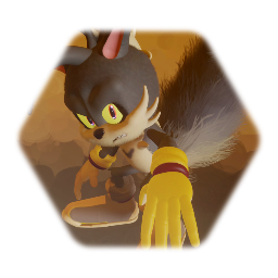 Sonic IDW Comics: Rough the Skunk