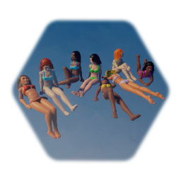 Waterpark/Theme Park - Female NPCs