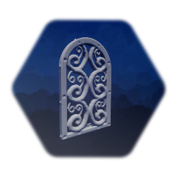 Crystalonia Metal Window - TCCryst0042