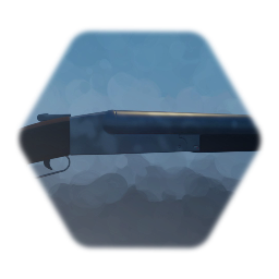 Double Barrel Shotgun (Sculpt Practice/REDUX!!!!)