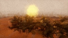 Remix of City in the Sand (randomly generated, tilt-shift camer