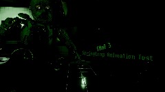FNaF 3 Springtrap Animation Test (Old)
