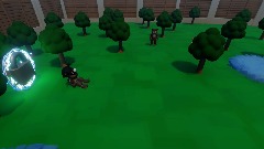 Fnar w green forest