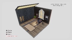 Isometric Music Room.
