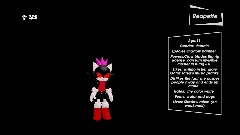 Reapette the Shadow panther description screen