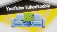 AY! YELLOW CUBE'S COUCH/Background