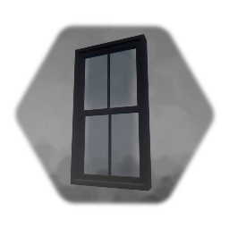 Vintage Sash Window - 4 Pane