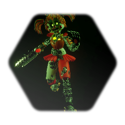 Stylized scrap baby
