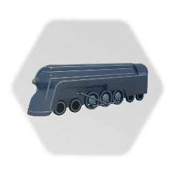 1920s NYC Streamline Moderne cargo locomotive