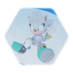 Silver The Hedgehog Stylized