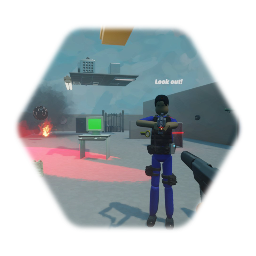 First Person Shooter Spy Game