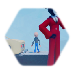 Background person