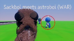 Sackboi meets astroboi. (WAR)