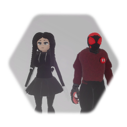 Devin.exe and Wednesday Addams (Winter Outfits)